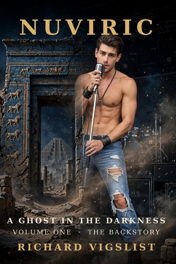 NUVIRIC: A Ghost in the Darkness book cover