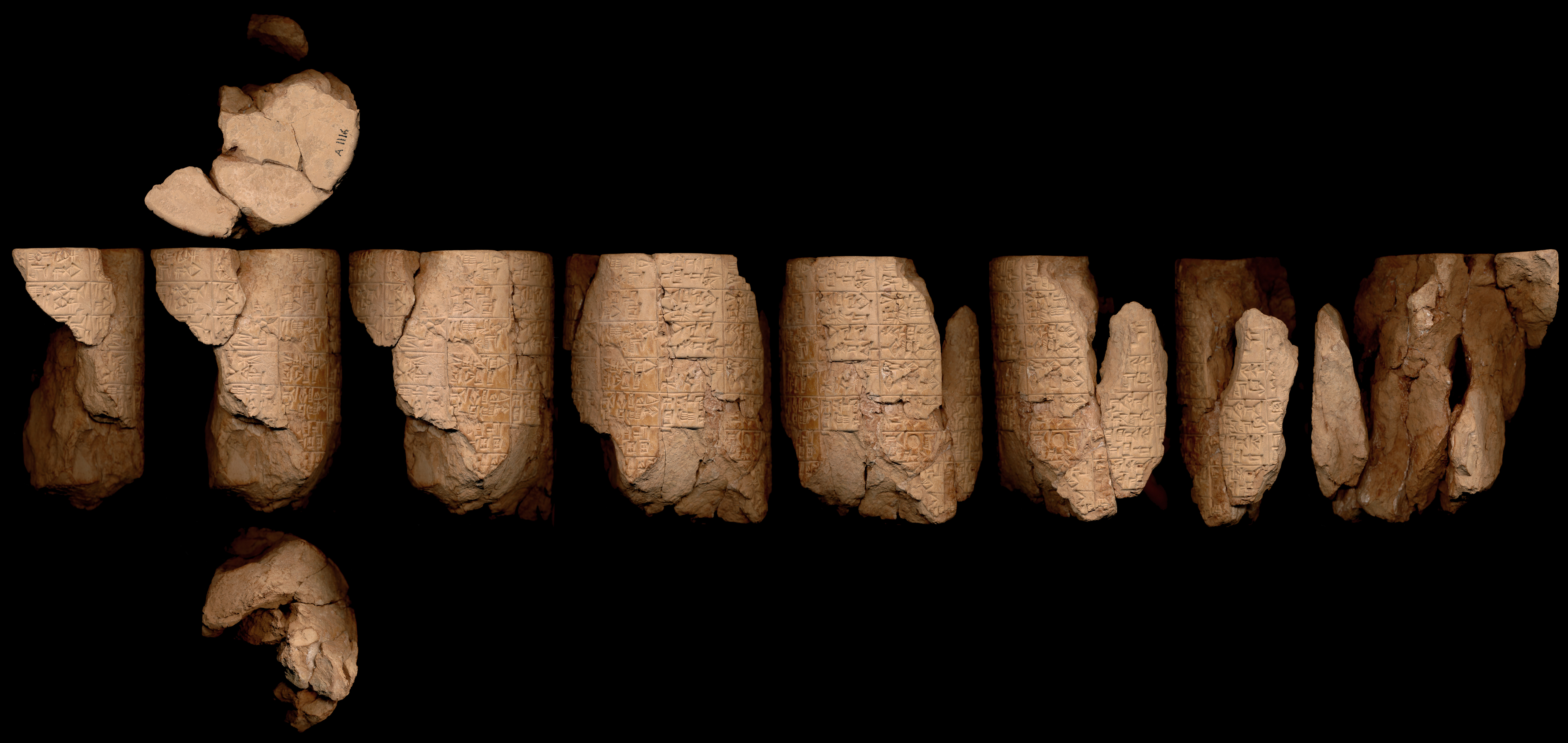 The Nanše cylinder, full photograph